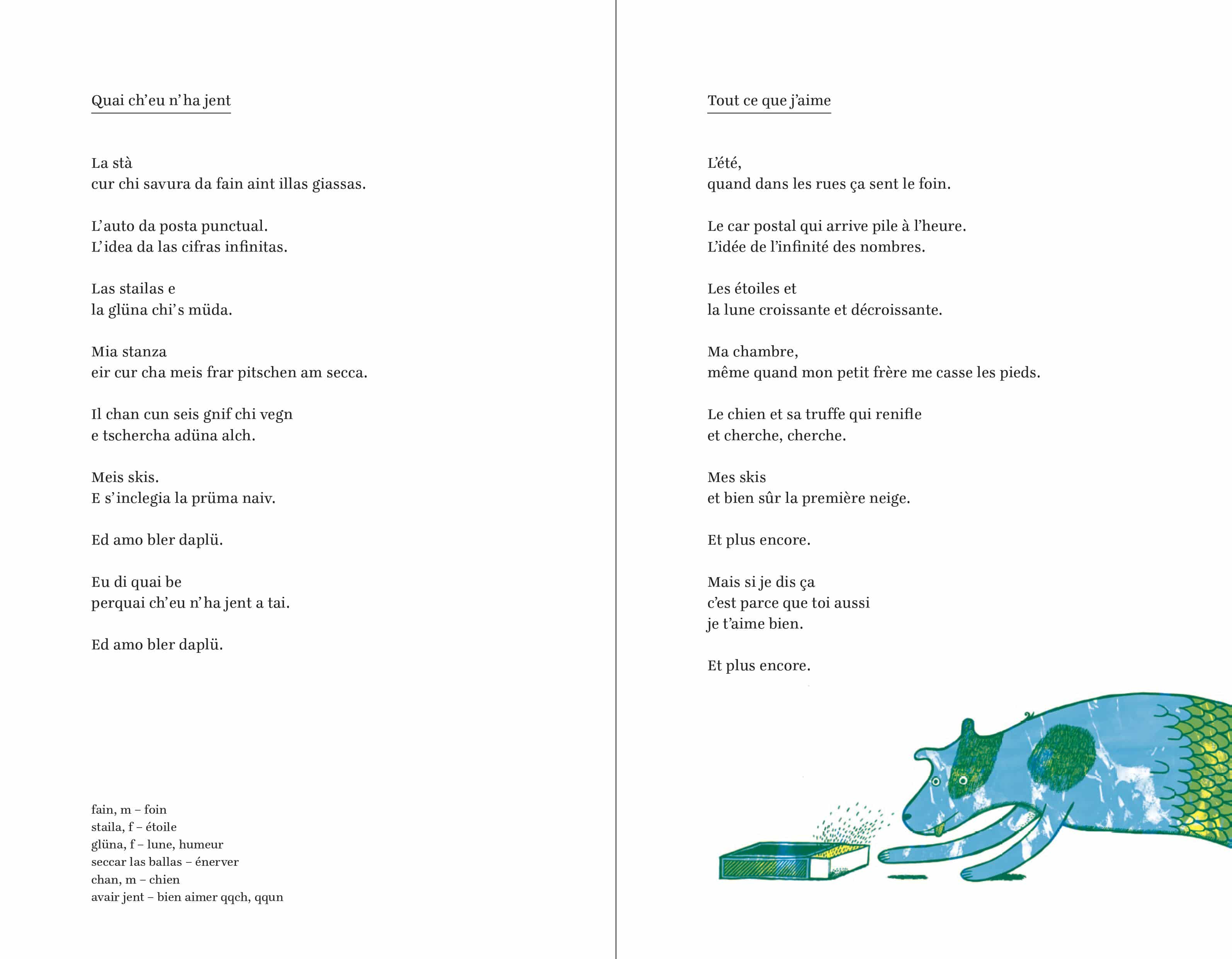 Corniglias – Poesias per tai / Chocards – Poèmes pour toi