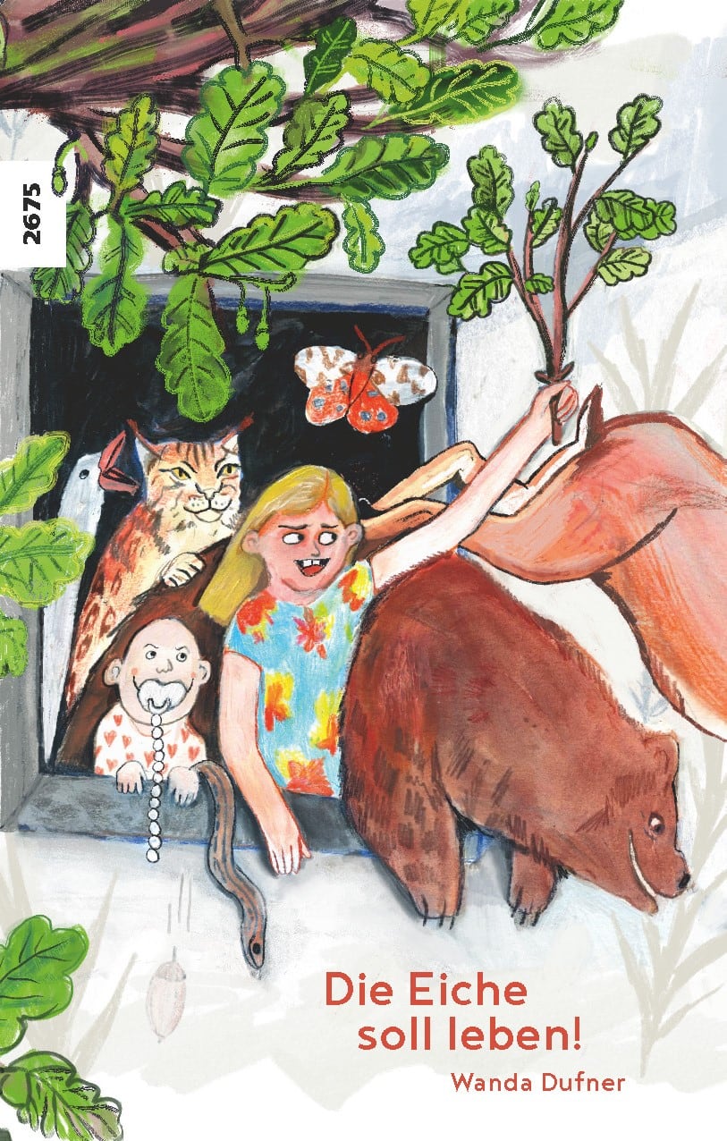 Die Eiche soll leben!, ein Kinderbuch von Wanda Dufner, SJW Verlag, Comic, Tiere