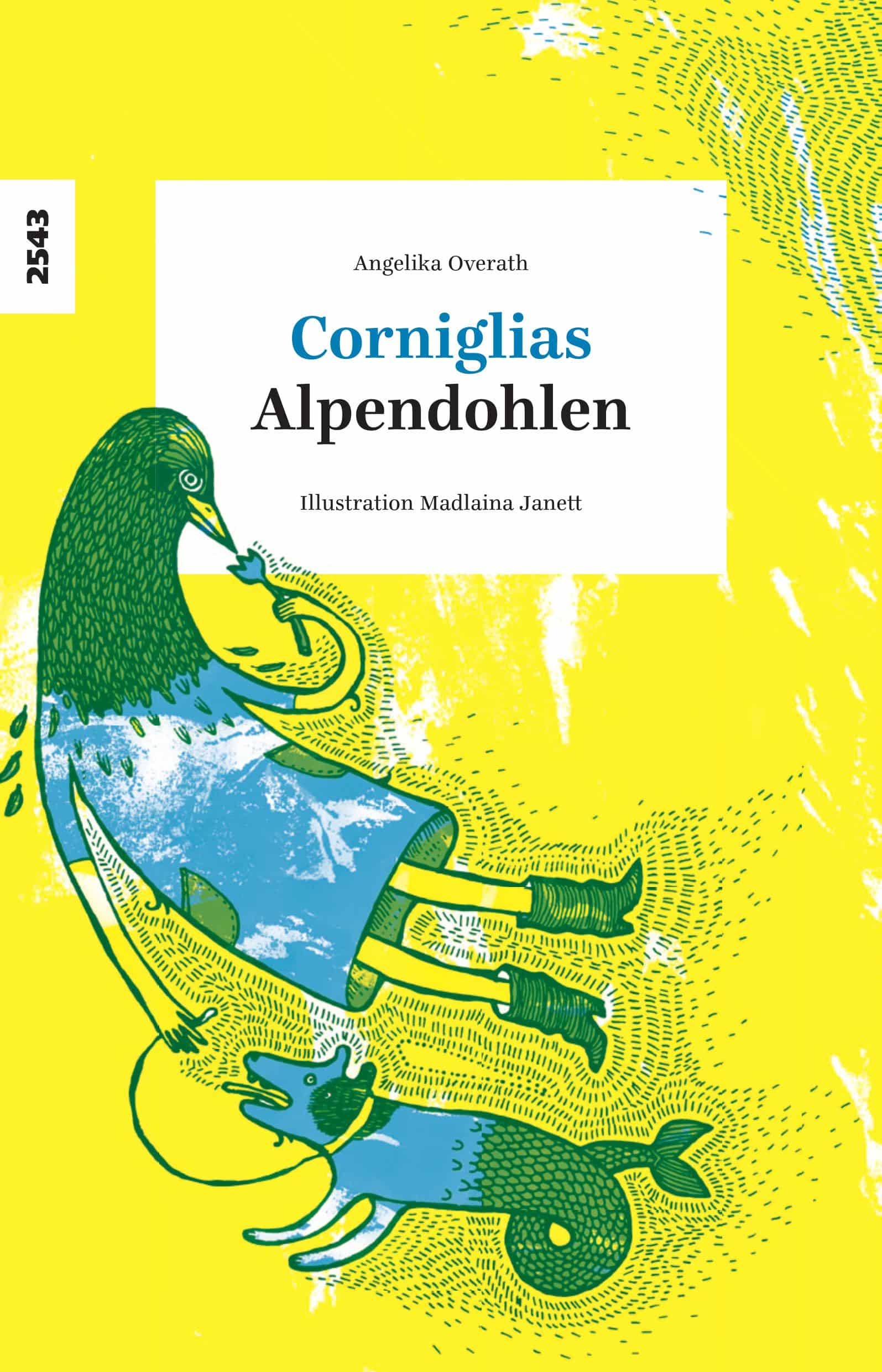 Corniglias / Alpendohlen, ein zweisprachiger Gedichtband von Angelika Overath, Illustration von Madlaina Janett, SJW Verlag