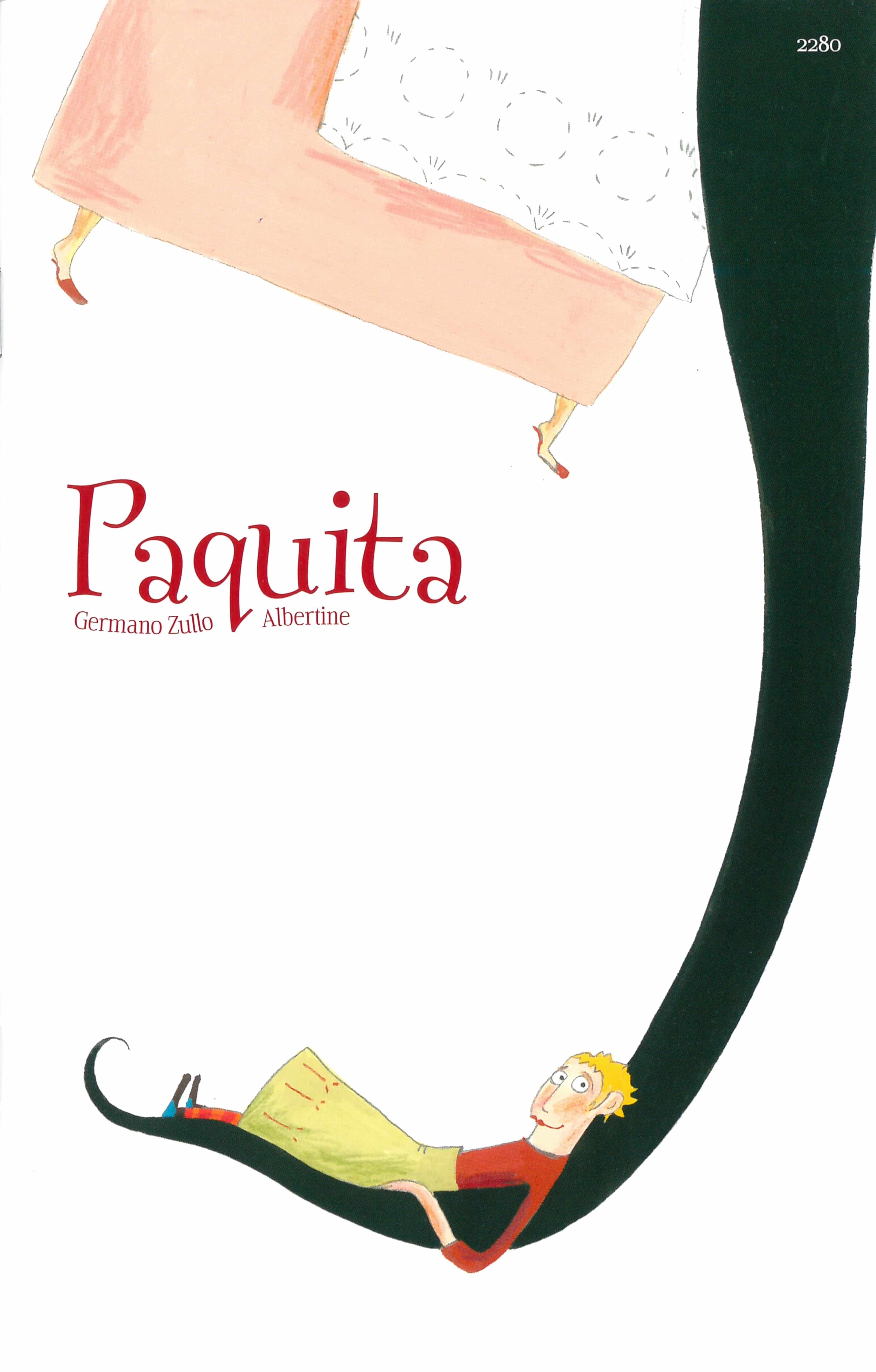Paquita, un livre pour enfants de Germano Zullo, illustré par Albertine, éditions de l'OSL, migration, amour, identité, peur