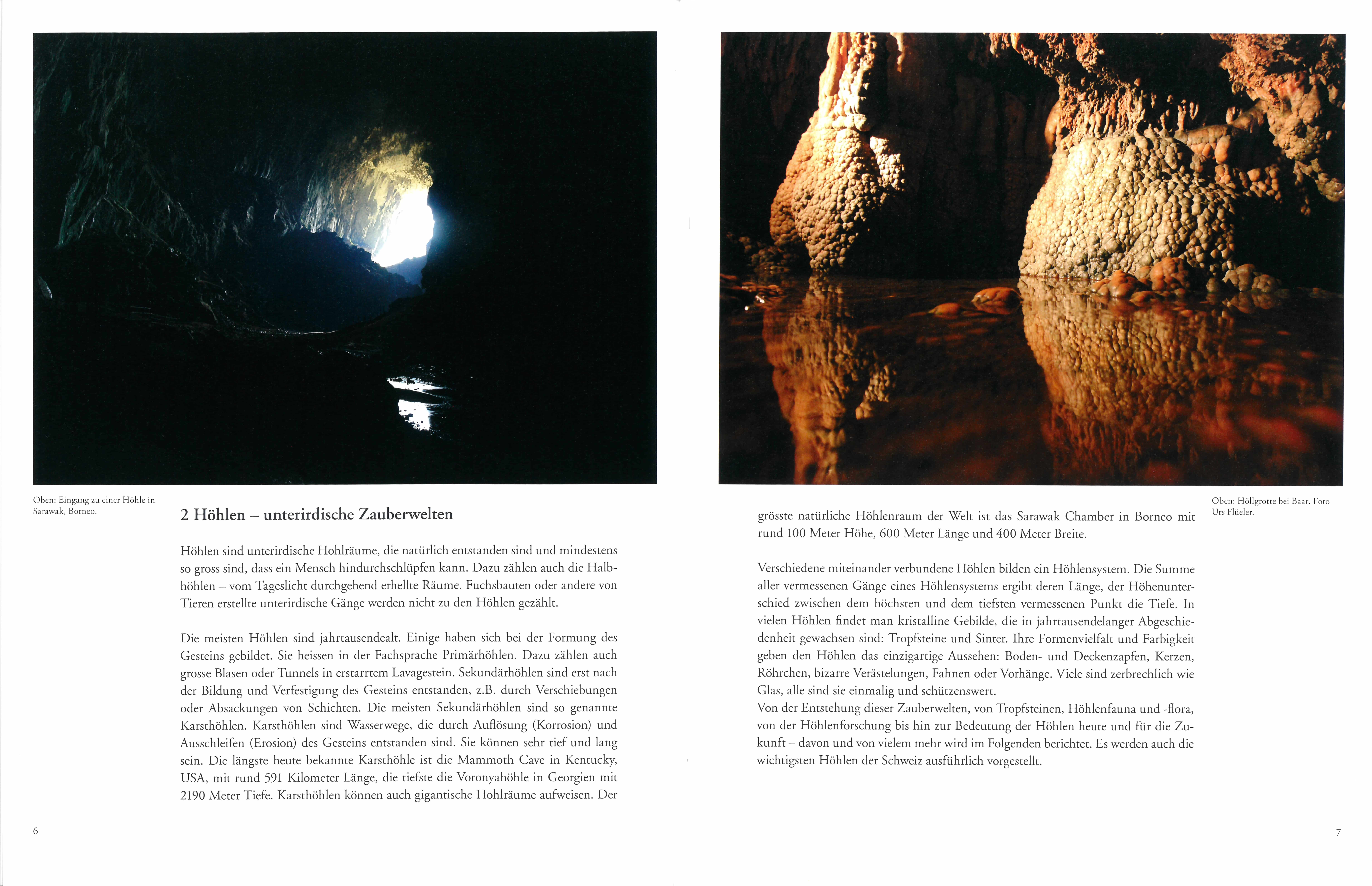 Höhlen in der Schweiz – Geheimnisvolle Welten unter der Erde
