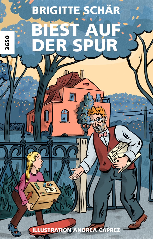 Biest auf der Spur, ein Jugendbuch von Brigitte Schaer, Illustration von Andrea Caprez, SJW Verlag, Fantasy