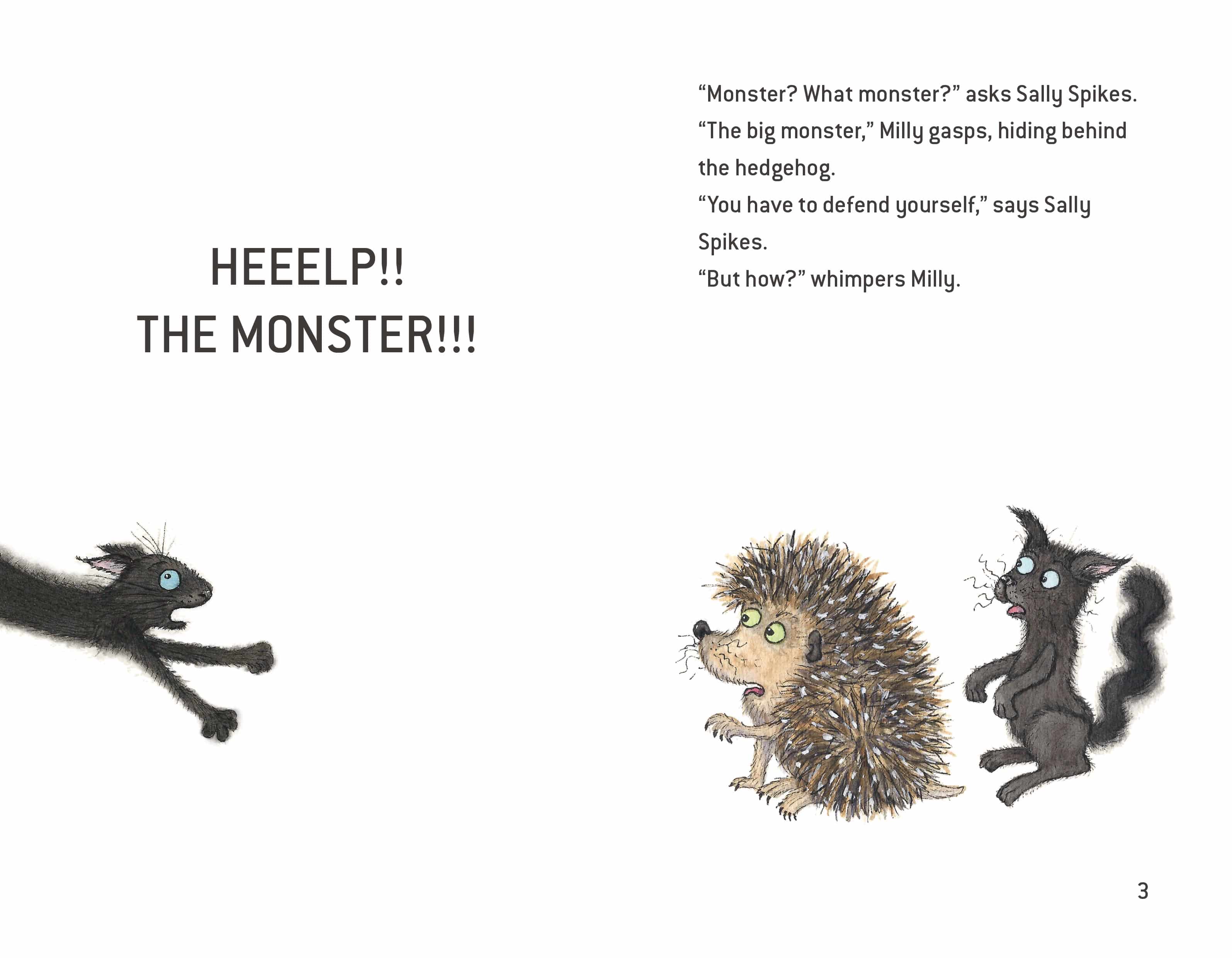 Milly Miau and the Monster