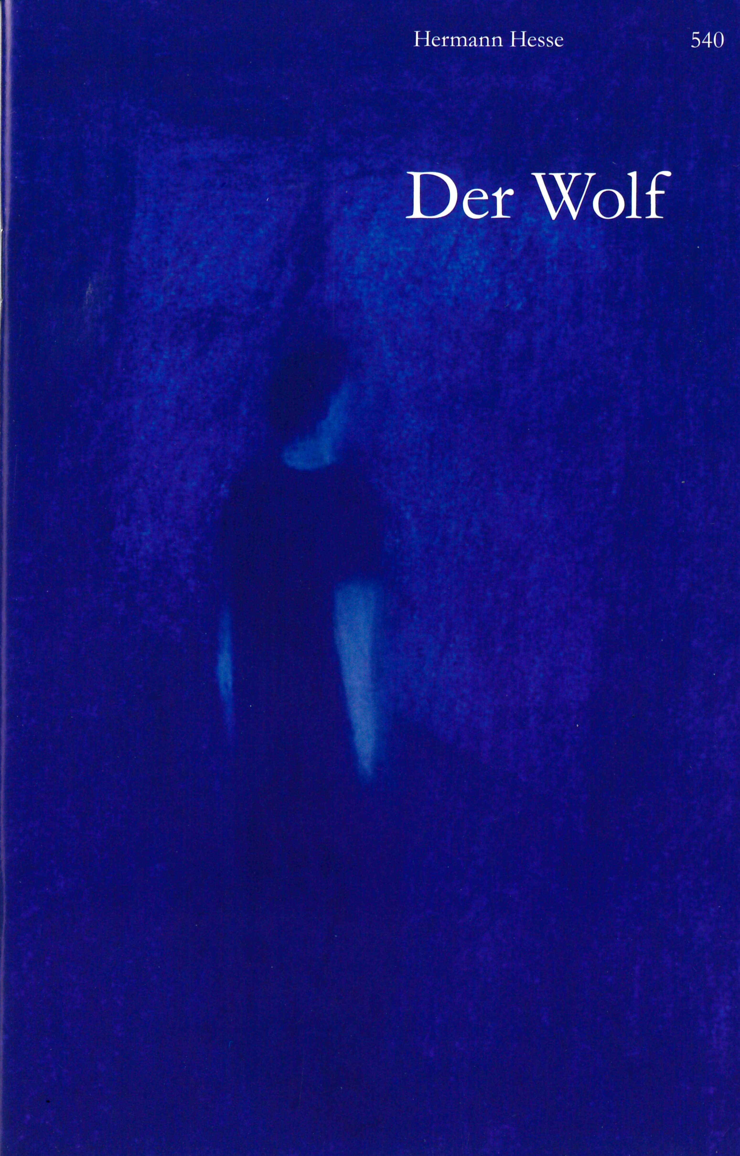 Der Wolf, ein Buch von Hermann Hesse, Illustration von Juana Robles, SJW Verlag, Klassiker, Schweizer Literatur