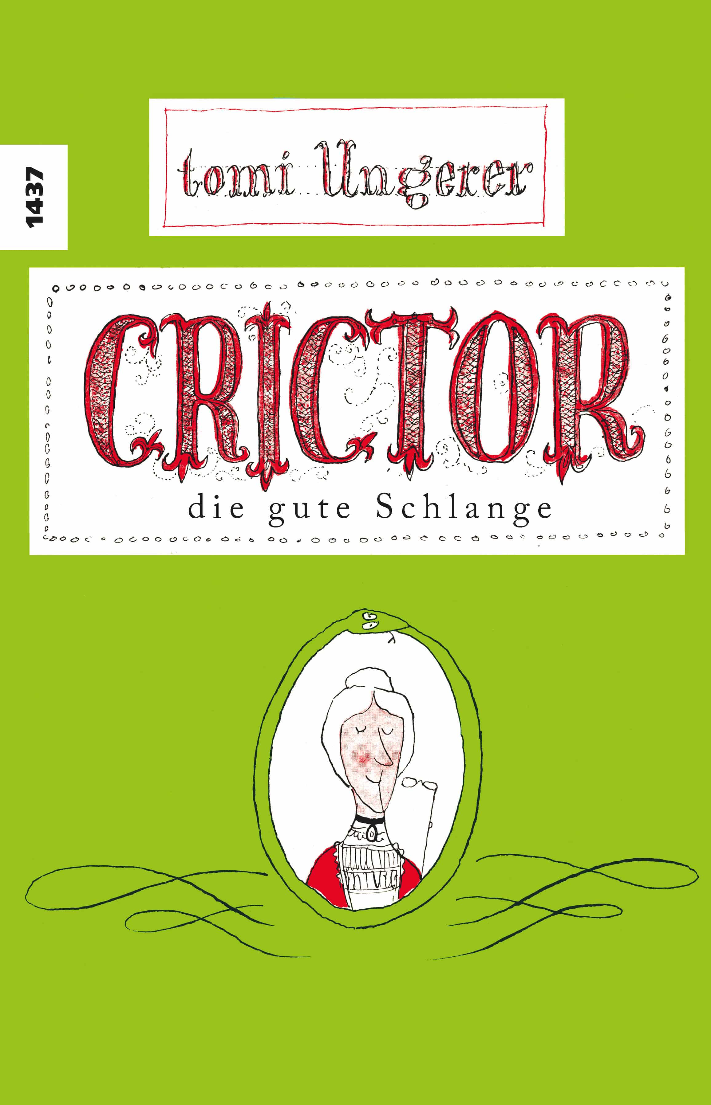 Crictor die gute Schlange, ein Kinderbuch von Tomi Ungerer, SJW Verlag, Bilderbuchklassiker