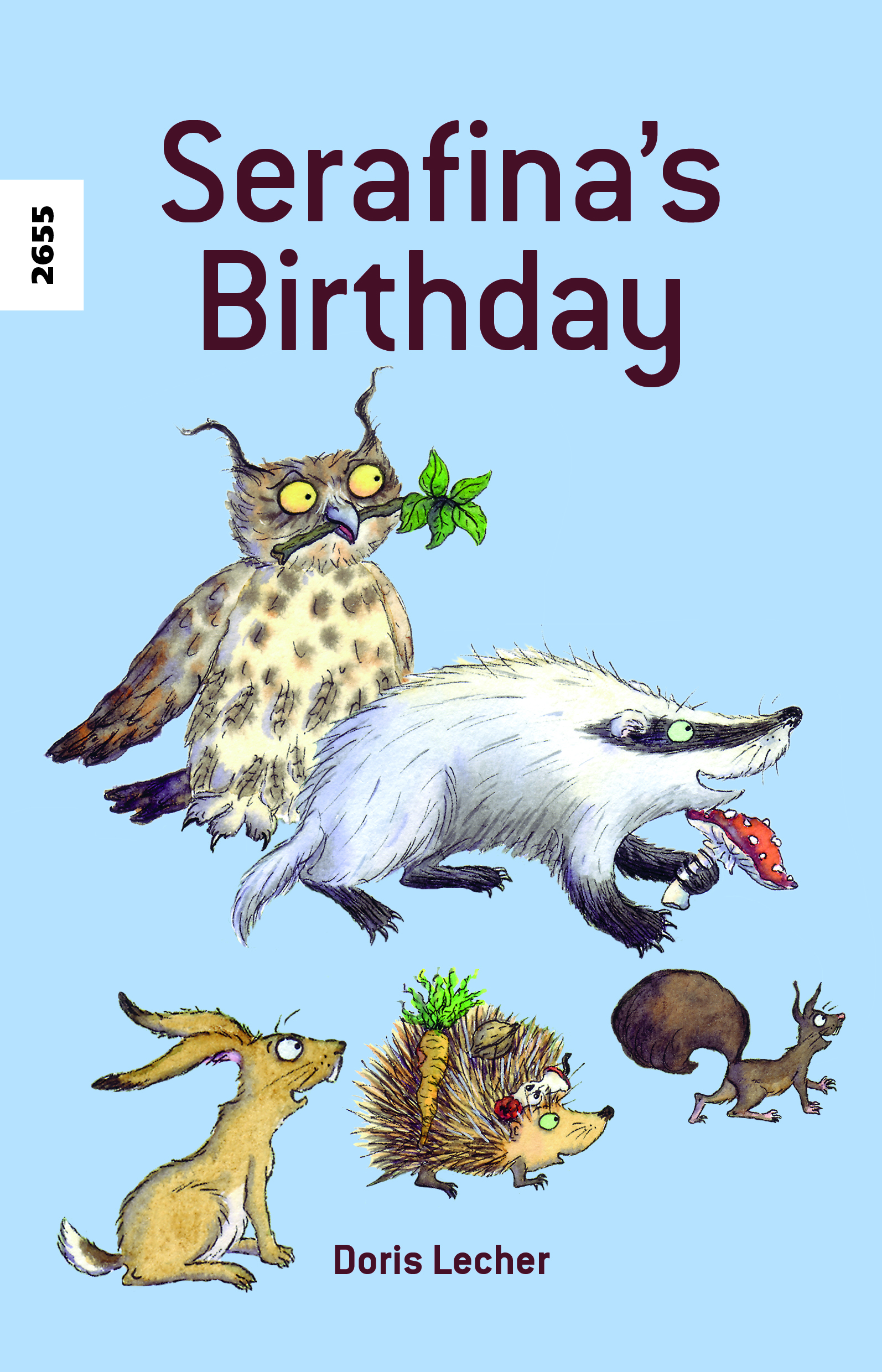 Serafina's Birthday, ein Kinderbuch von Doris Lecher, SJW Verlag, Tiergeschichte mit Bastelbogen