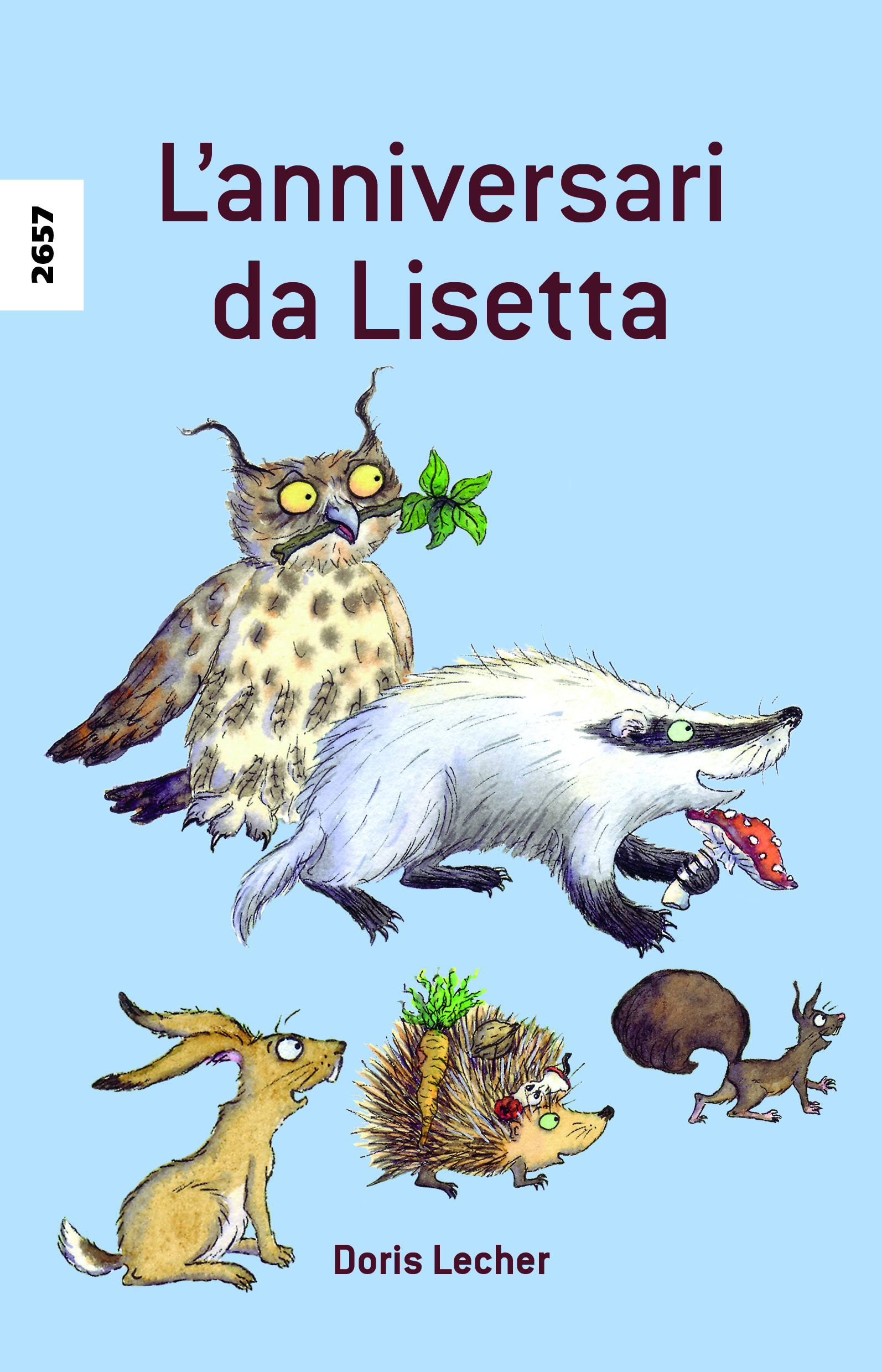 L'anniversari da Lisetta (Vallader), ein Kinderbuch von Doris Lecher, SJW Verlag, Tiergeschichte mit Bastelbogen
