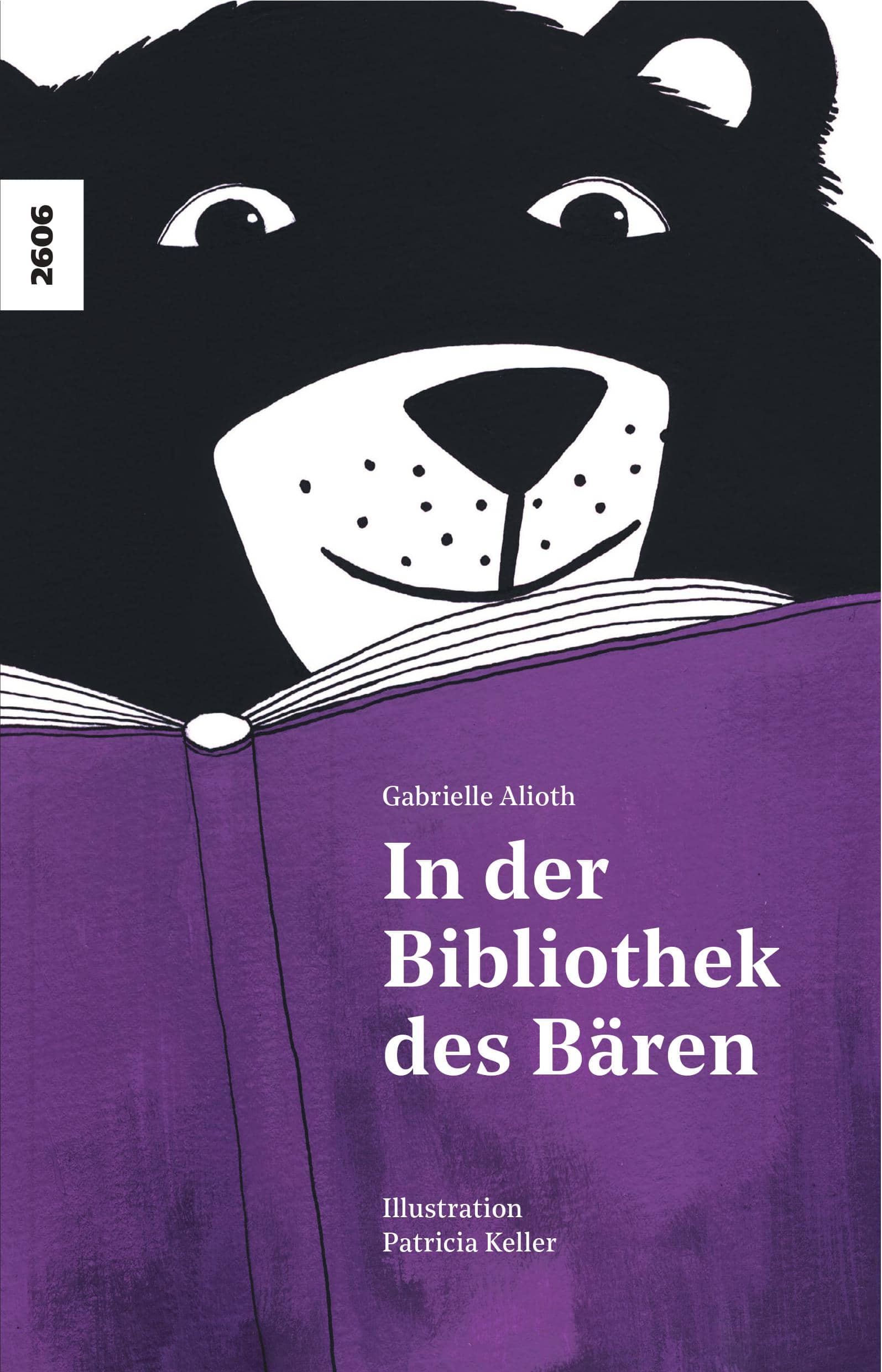 In der Bibliothek des Baeren, ein Buch von Gabrielle Alioth, Illustration von Patricia Keller, SJW Verlag, St. Gallen, Geschichte