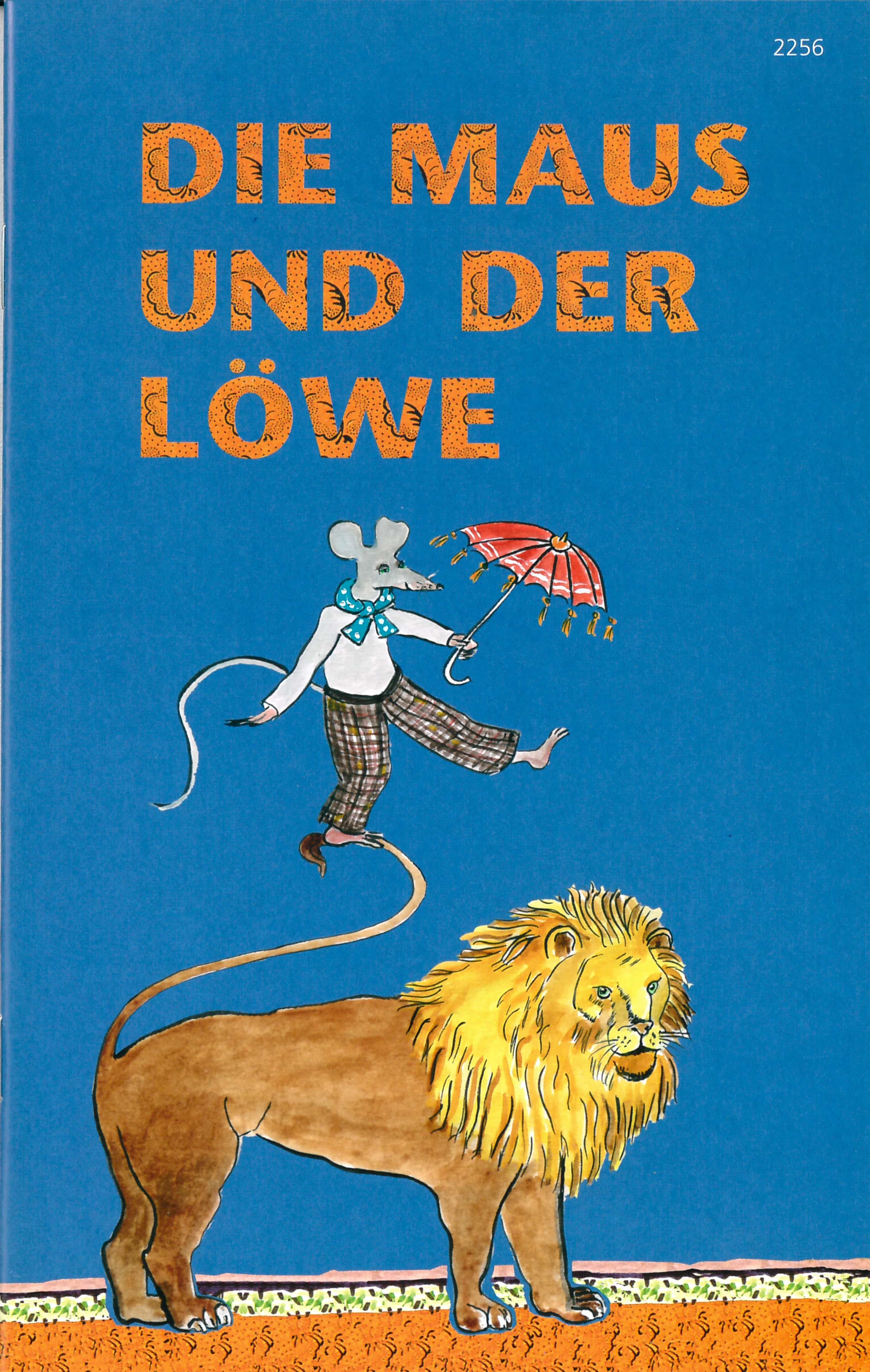 Die Maus und der Loewe, ein Kinderbuch von Aesop, Illustration von Monika Schmid, SJW Verlag, Fabel