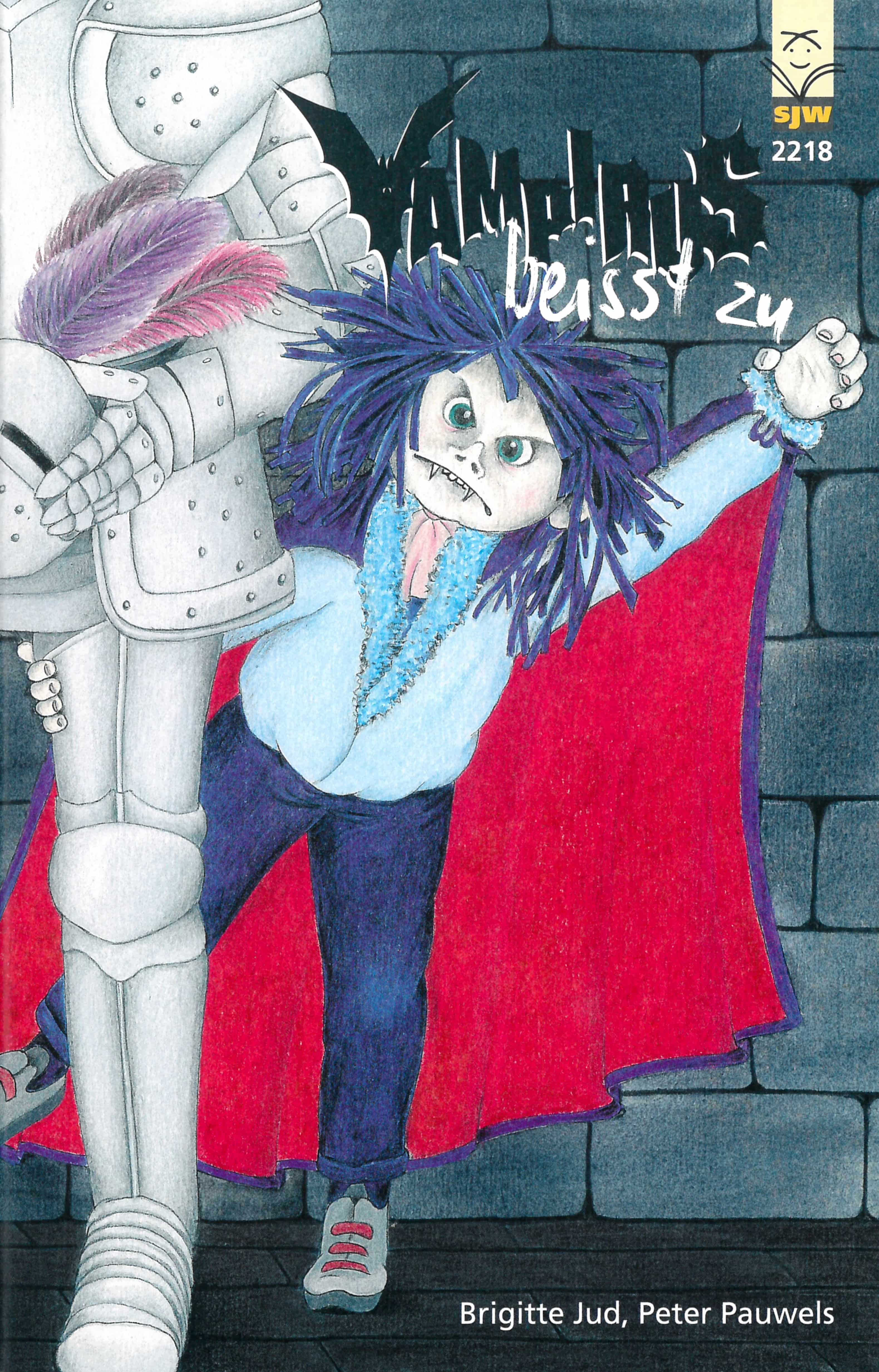 Vampirus beisst zu, ein Kinderbuch von Brigitte Jud, Illustration von Peter Pauwels, SJW Verlag, Fantasy