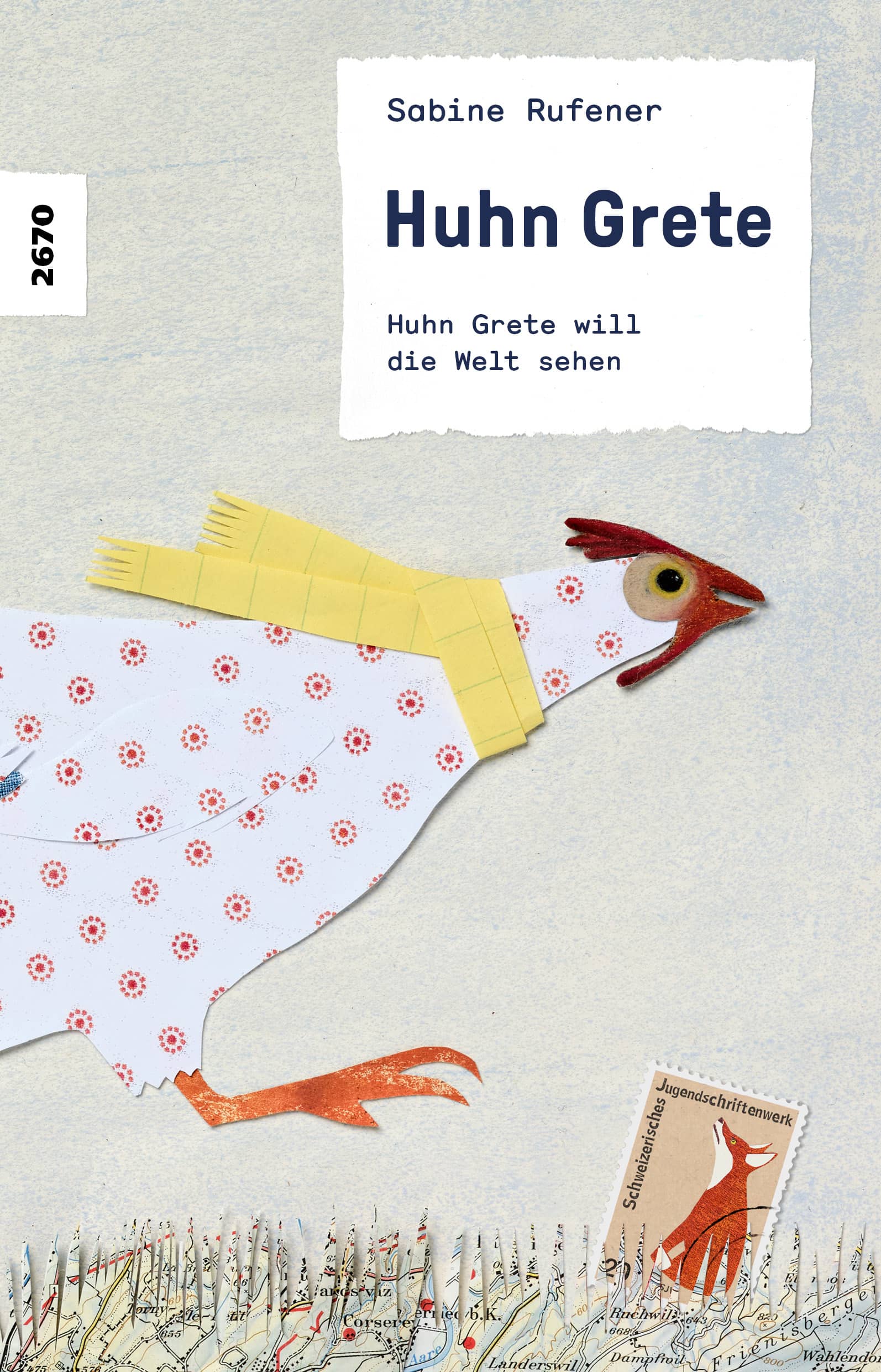 Huhn Grete will die Welt sehen, ein Kinderbuch von Sabine Rufener, SJW Verlag, Bastelbogen, Tiere