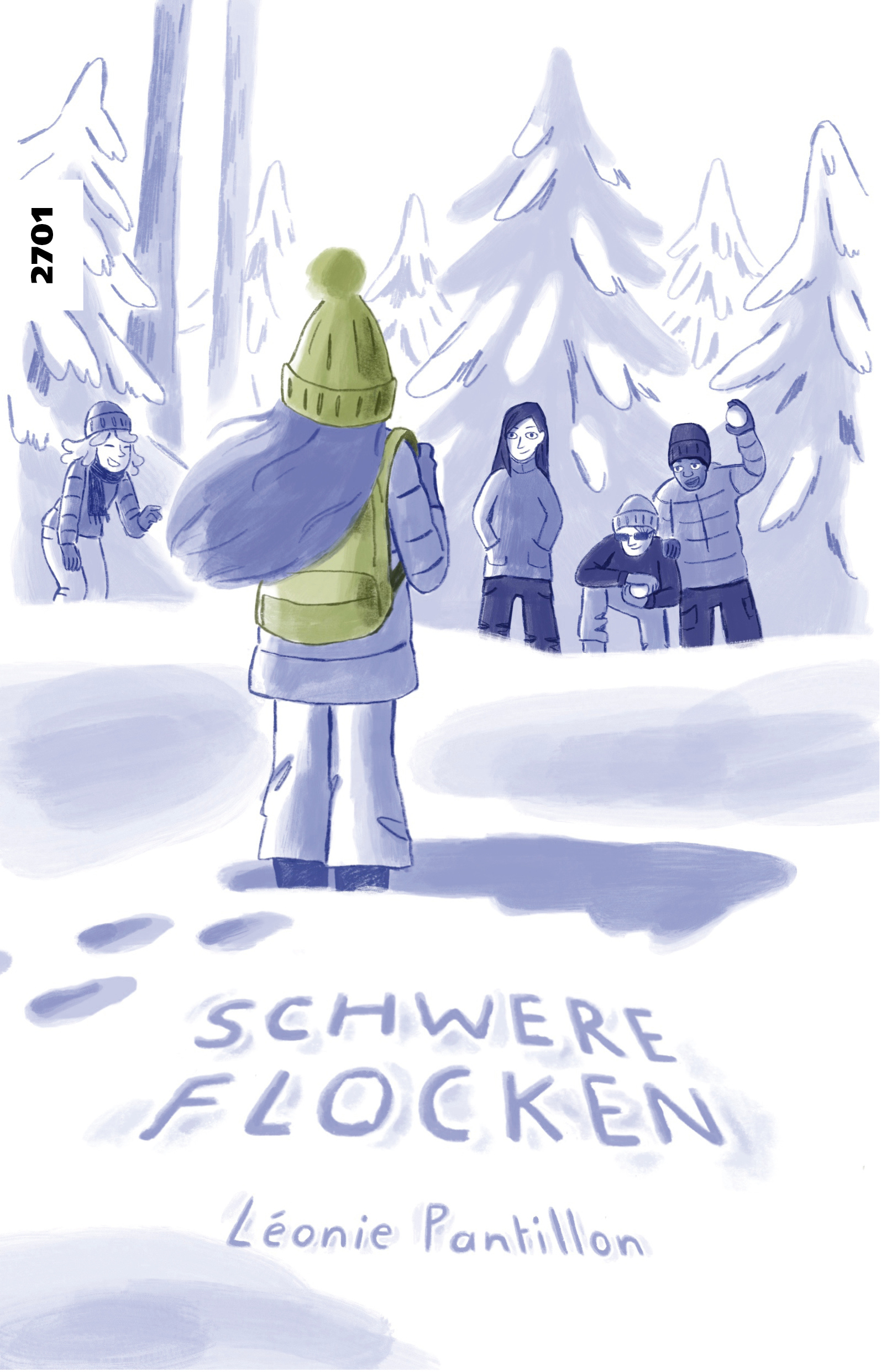 Schwere Flocken, ein Comic von Leonie Pantillon, SJW Verlag, Mobbing, Ausgrenzung