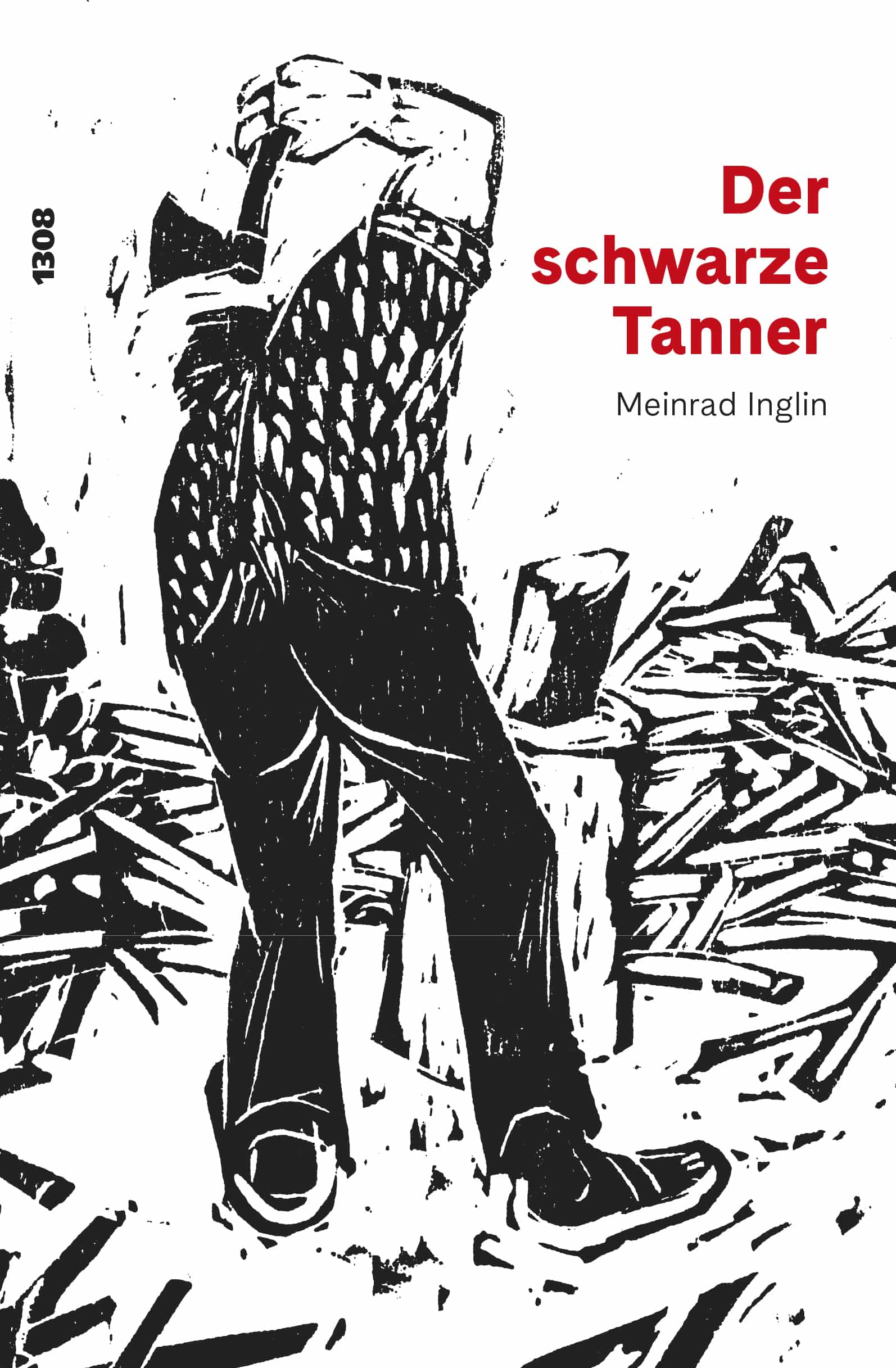 Der schwarze Tanner ein Buch von Meinrad Inglin, Illustration von Bruno Gentinetta, SJW Verlag, Schweizer Literatur, Politik